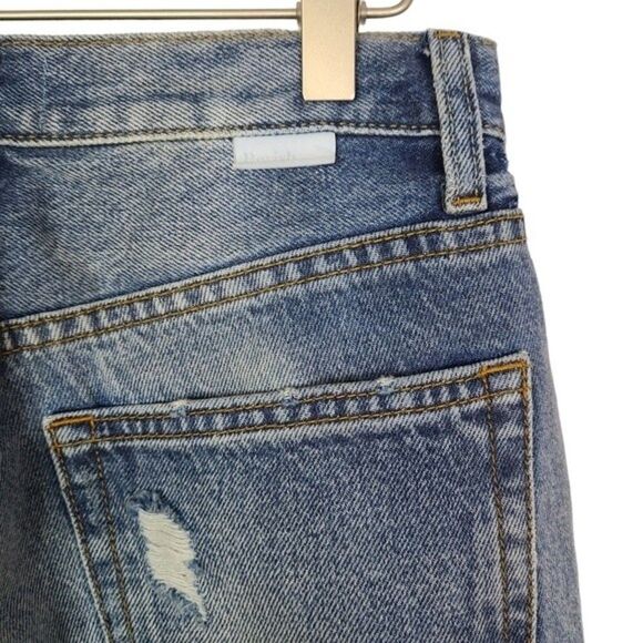 BOYISH Jeans Womens 25 The Billy Some Like it Hot High Rise Skinny Distressed - Picture 7 of 14
